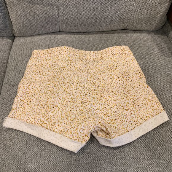 H&M Patterned Short Twill Shorts Size 0 - Picture 2 of 6